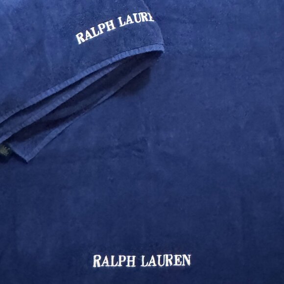 Set of 2 Ralph Lauren beach towels - deep blue - Picture 2 of 2